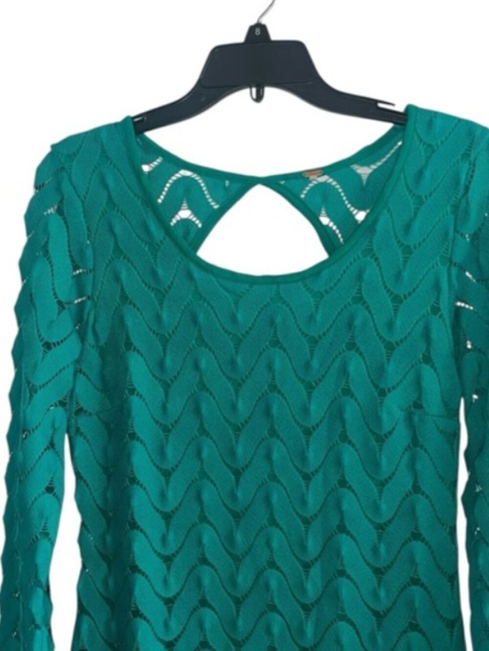 Free People Wild Thing Crochet Lace Key Hole Back Size Small - Picture 7 of 12